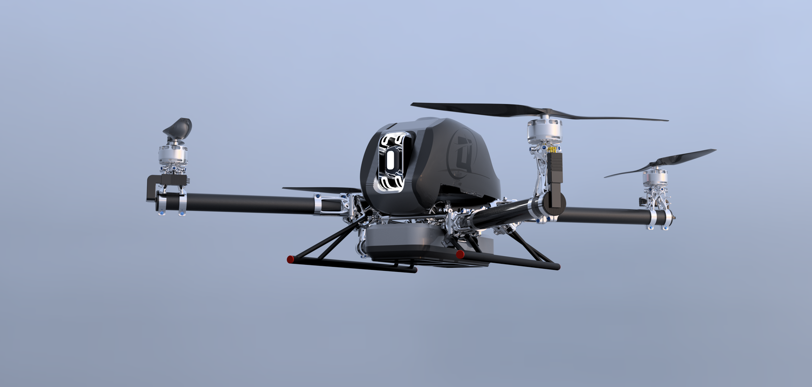 QAT Heavy-Lift Hybrid UAV